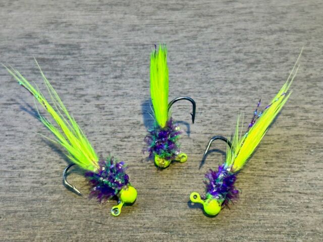 Chubby Hair Jig - Jig Head 3-pack