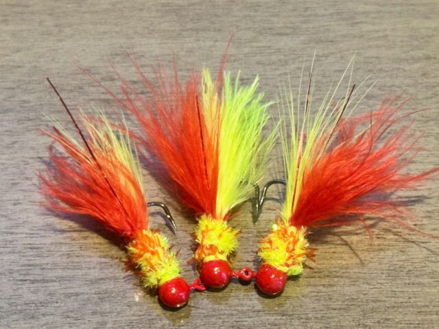 Chubby Hair Jig - Jig Head 3-pack