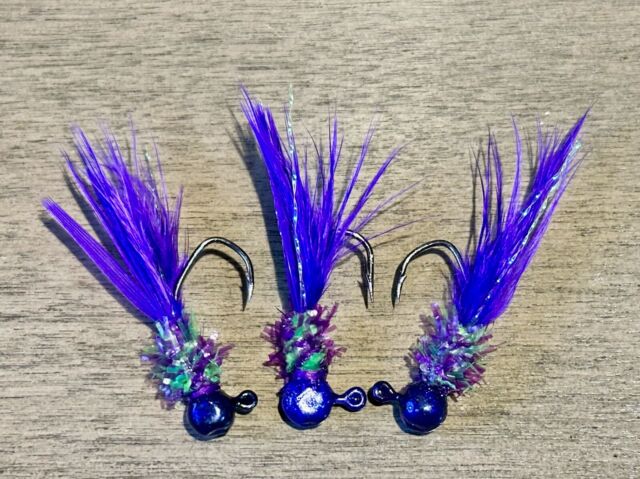 Chubby Hair Jig - Jig Head 3-pack
