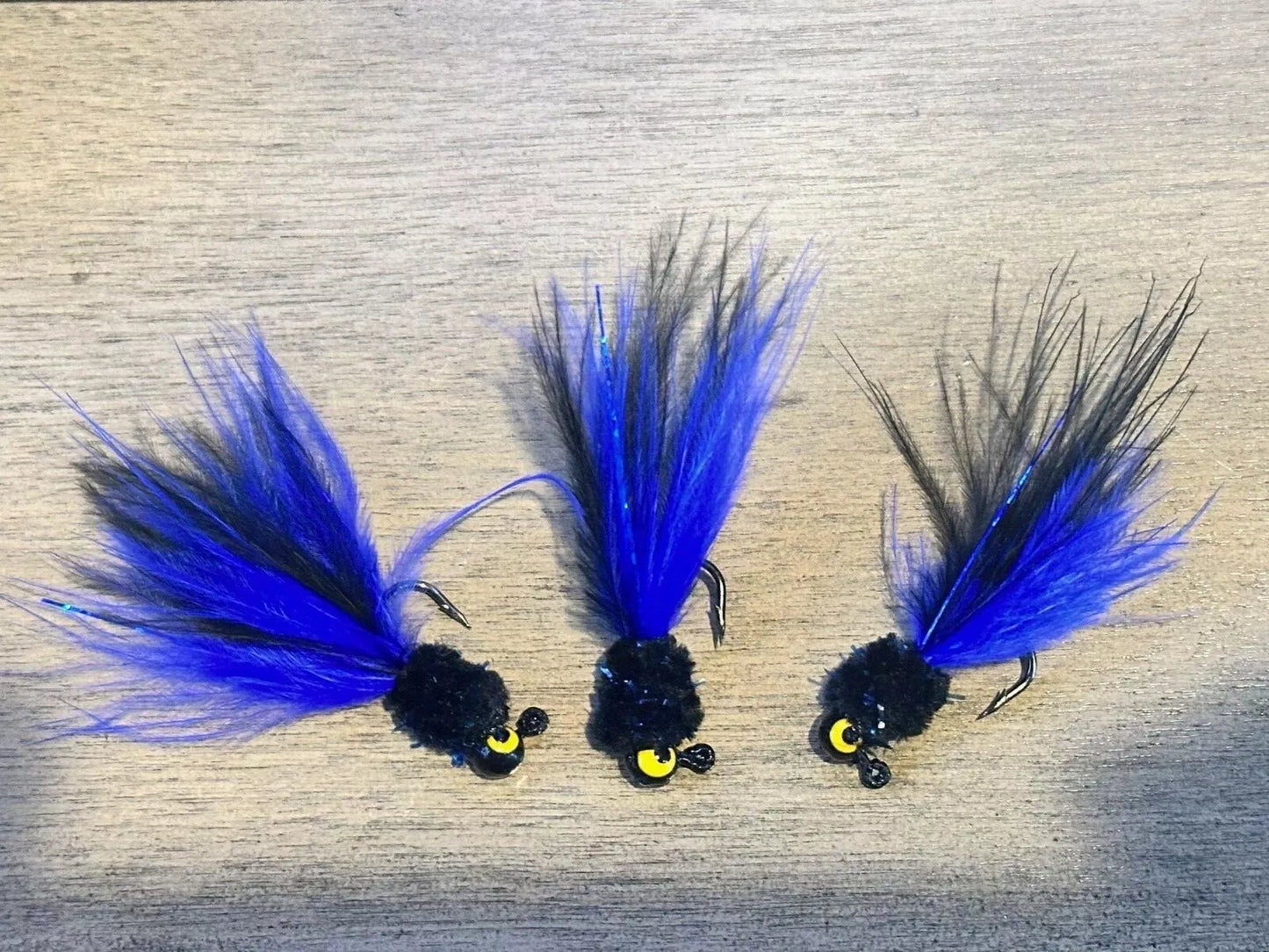 Chubby Hair Jig - Jig Head 3-pack